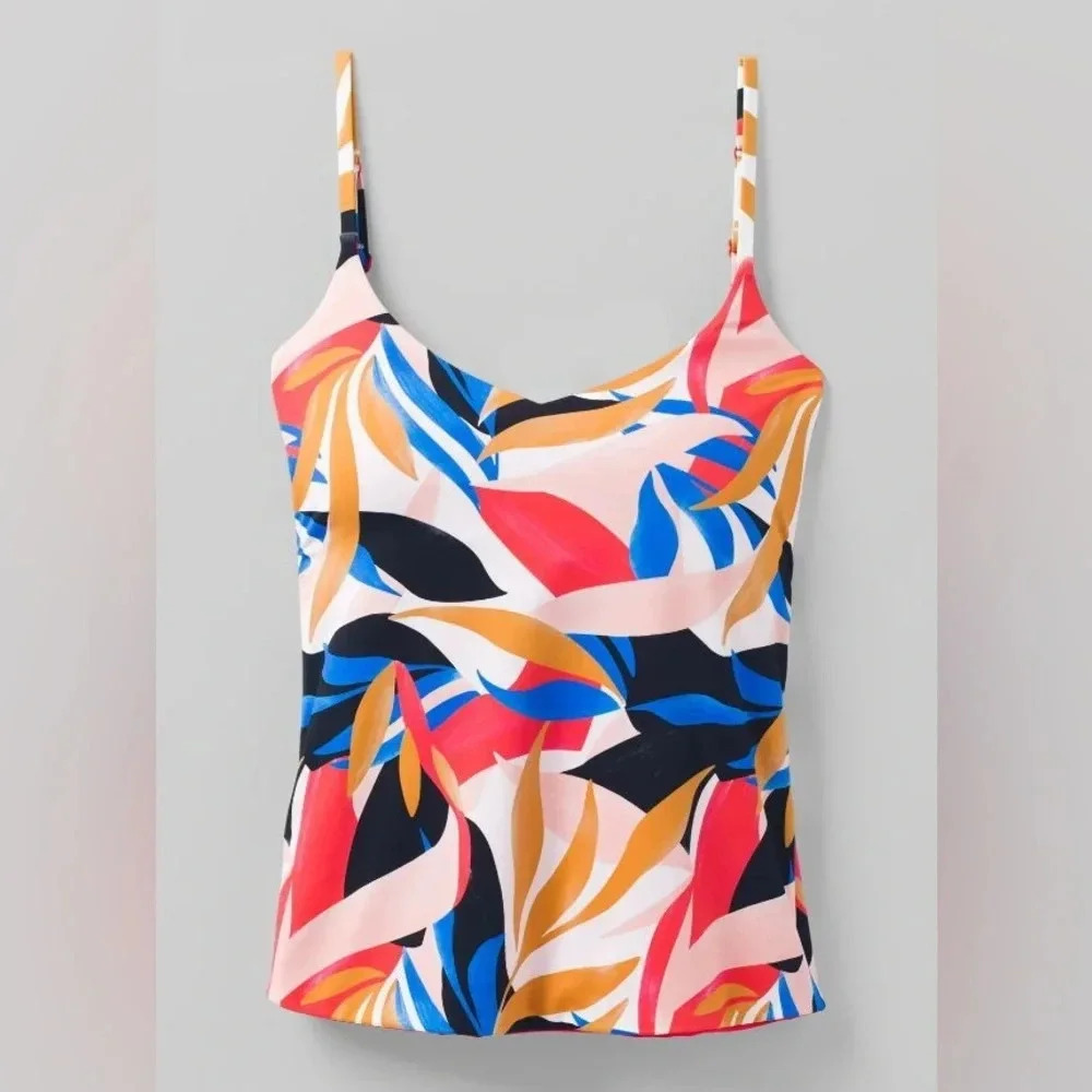 Prana Jess Reversible Tankini & Gemma Reversible Bottoms, tropics - Picture 16 of 16